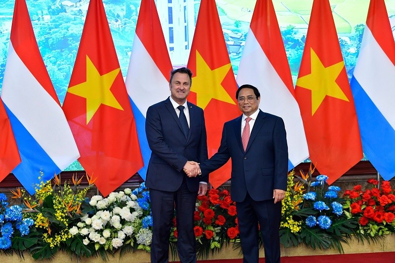 Thủ tướng Phạm Minh Chính hội đàm với Thủ tướng Luxembourg Xavier Bettel - ảnh 2