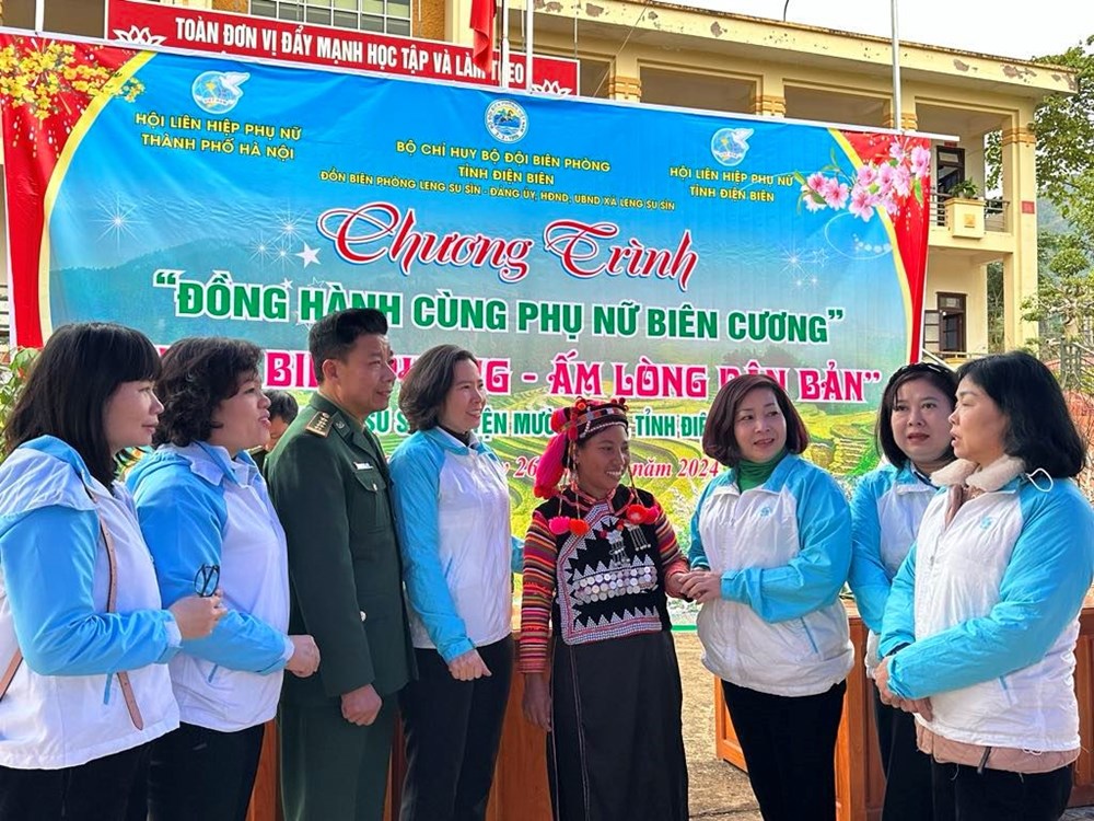 Hội LHPN Hà Nội thực hiện chương trình “Đồng hành cùng phụ nữ biên cương” tại huyện Mường Nhé, Điện Biên - ảnh 3