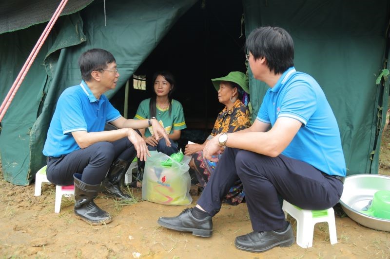 Petrovietnam khởi công tái thiết toàn bộ khu dân cư thôn Kho Vàng - ảnh 3