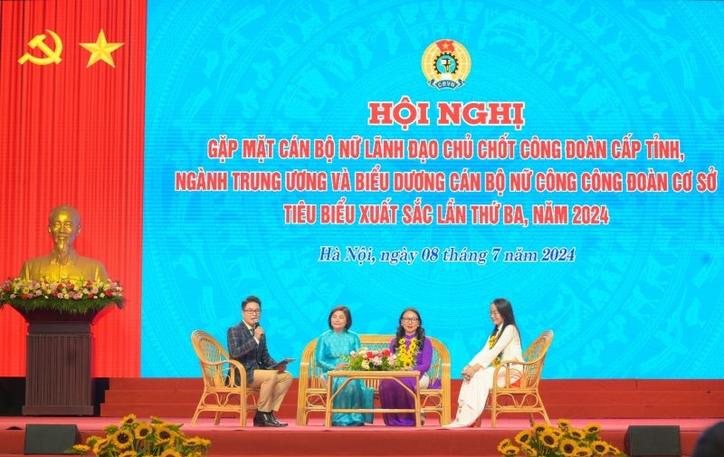 Biểu dương những đóng góp, cống hiến của đội ngũ cán bộ Nữ công Công đoàn các cấp - ảnh 4