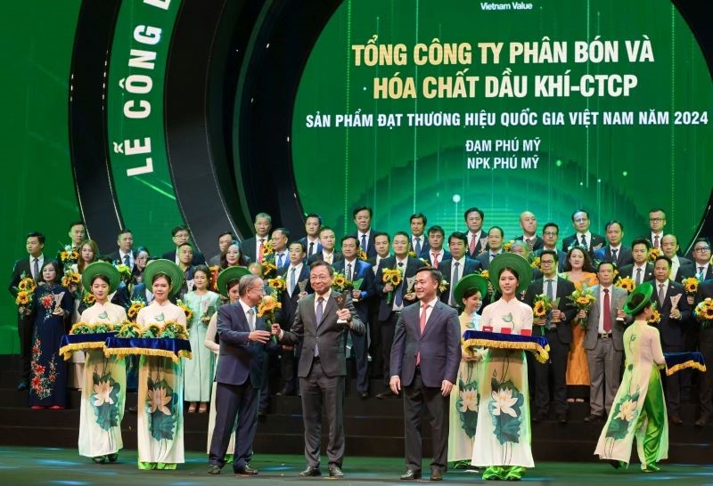 Đạm Phú Mỹ và NPK Phú Mỹ tiếp tục được công nhận là “Thương hiệu Quốc gia” - ảnh 1