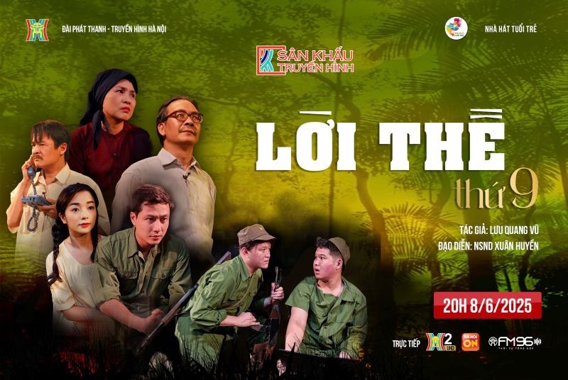 Đài Hà Nội đưa “Lời thề thứ 9” lên sóng trong “Sân khấu truyền hình”  ​ - ảnh 4