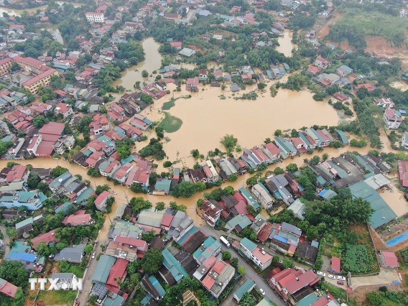 Bí thư Thành uỷ Hà Nội gửi thư thăm hỏi 5 tỉnh bị thiệt hại do bão Bualoi - ảnh 1