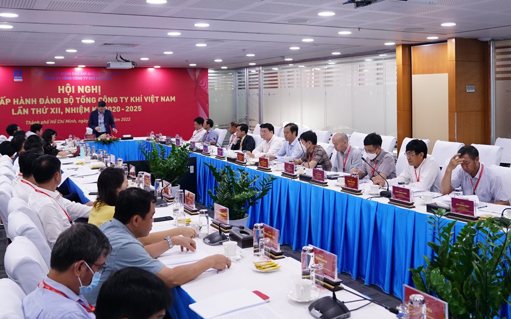 Ban Chấp hành Đảng bộ PV GAS  tổ chức Hội nghị thường kỳ lần thứ XII nhiệm kỳ 2020 - 2025 - ảnh 3
