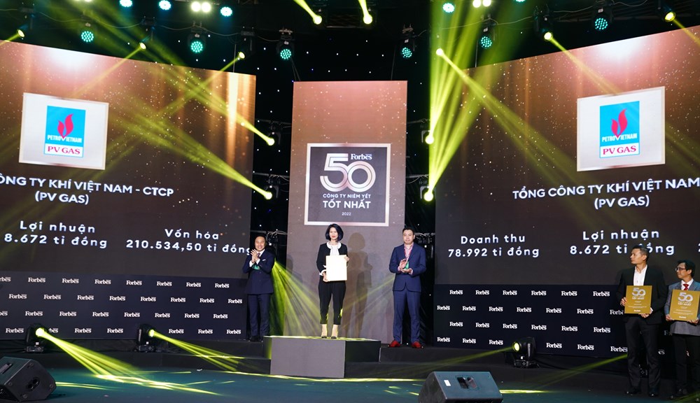 PV GAS lần thứ 10 liên tiếp nhận Vinh danh của Forbes “Top50 Công ty niêm yết tốt nhất Việt Nam năm  - ảnh 2