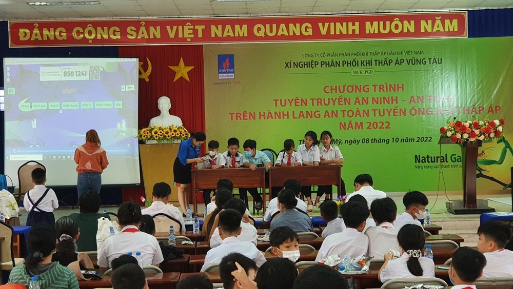 Các đơn vị PV GAS triển khai nhiều hoạt động tuyên truyền, đảm bảo an ninh, an toàn, PCCC - ảnh 3