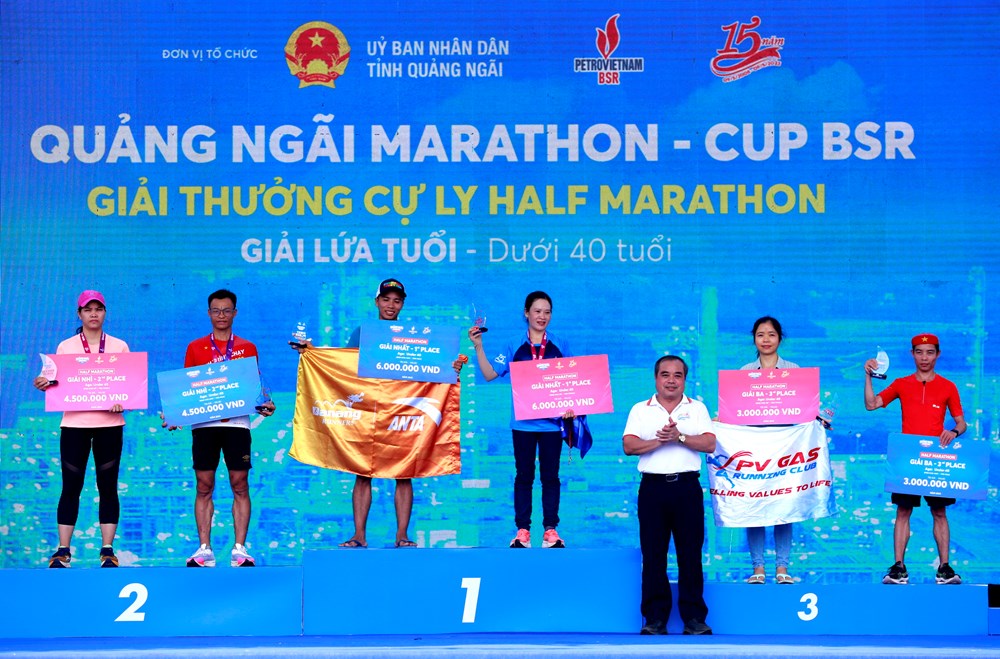 Đội tuyển PV GAS đạt thành tích cao tại Giải chạy “Quảng Ngãi Marathon - Cup BSR 2023” - ảnh 3