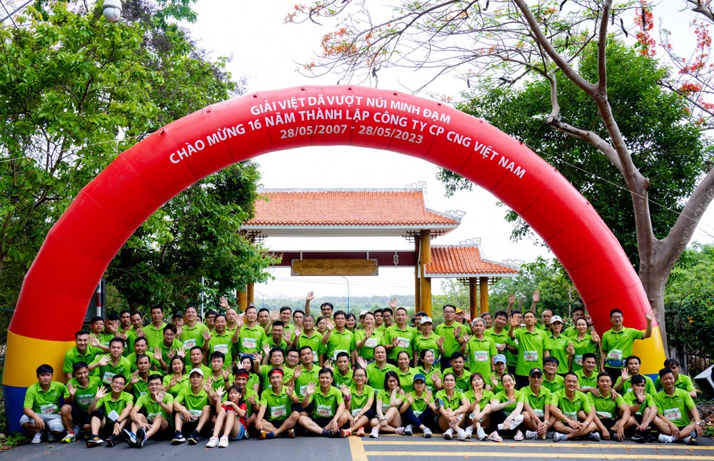 Giải chạy “CNG Vietnam Run 2023 – Hành trình kiến tạo tương lai xanh” chào mừng kỷ niệm 16 năm thành lập - ảnh 2