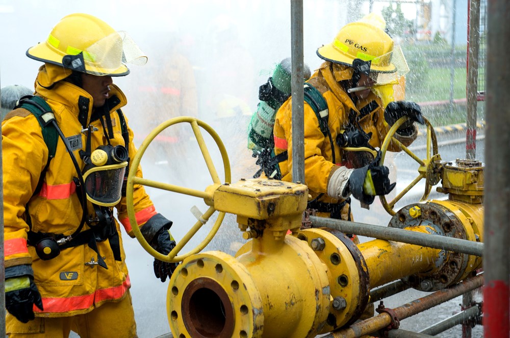 Công ty Khí Cà Mau tổ chức hội thao nghiệp vụ Phòng cháy chữa cháy và Cứu hộ cứu nạn năm 2023  - ảnh 3