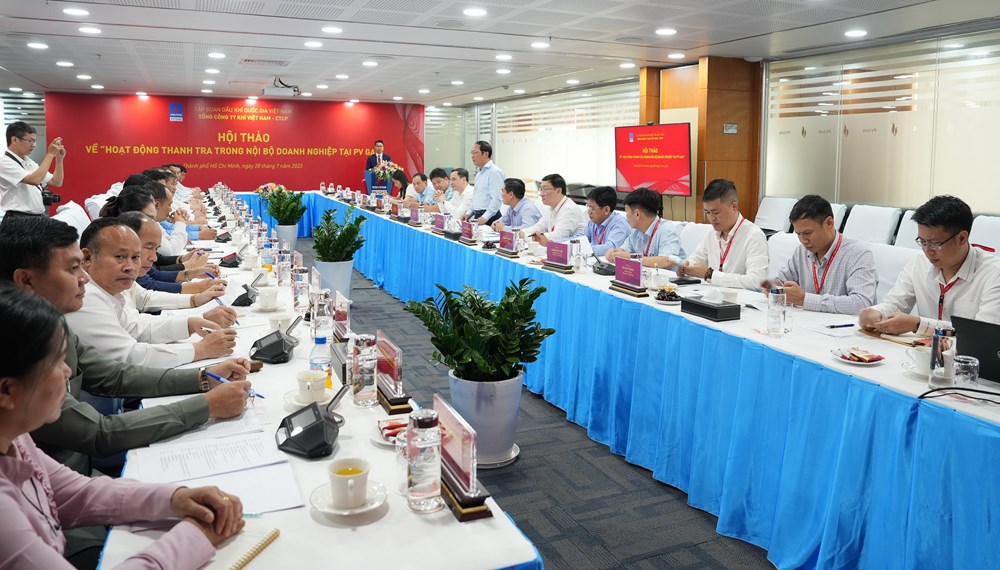 Đoàn thanh tra Nhà nước Lào nghiên cứu kinh nghiệm thực tiễn tại PV GAS - ảnh 1