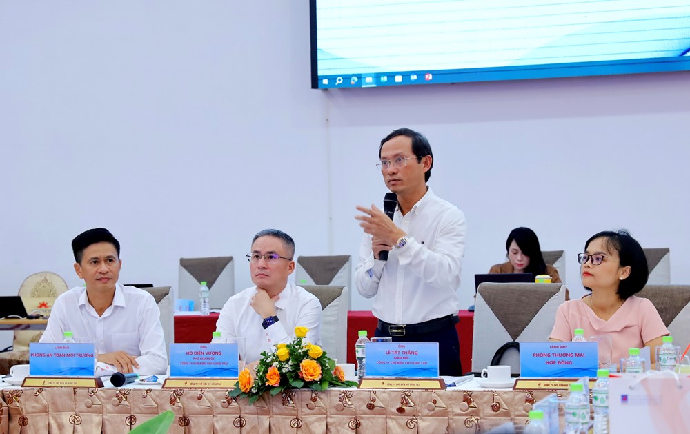 Công ty Chế biến khí Vũng Tàu tổ chức các cuộc hội thảo về công tác phối hợp năm 2023 - ảnh 1