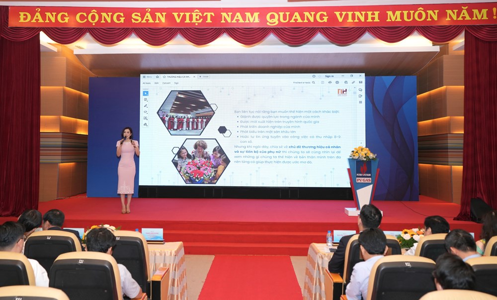 Phụ nữ PV GAS phát huy tinh thần ngày Phụ nữ Việt Nam 20/10 - ảnh 5
