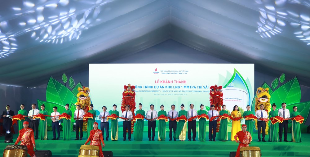 PV GAS khánh thành Kho LNG đầu tiên tại Việt Nam - ảnh 1