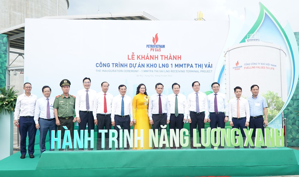 PV GAS khánh thành Kho LNG đầu tiên tại Việt Nam - ảnh 2