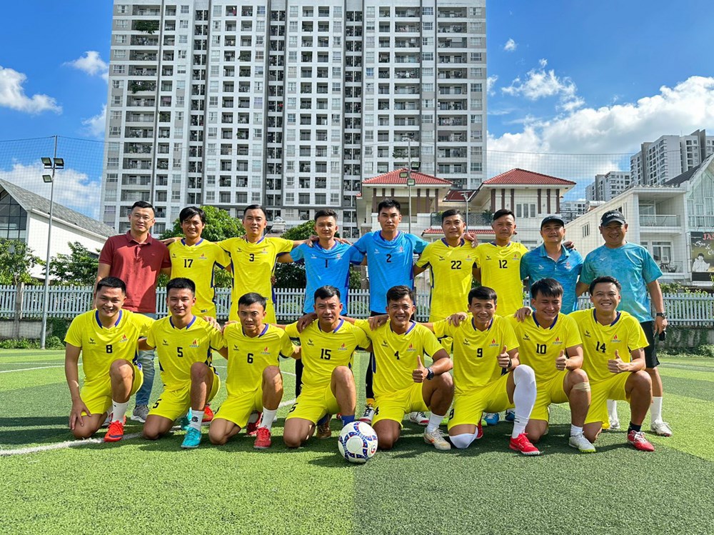 Đội tuyển Công đoàn Dầu khí Việt Nam sẵn sàng cho Vòng chung kết Giải vô địch bóng đá công nhân toàn quốc 2023 - ảnh 2
