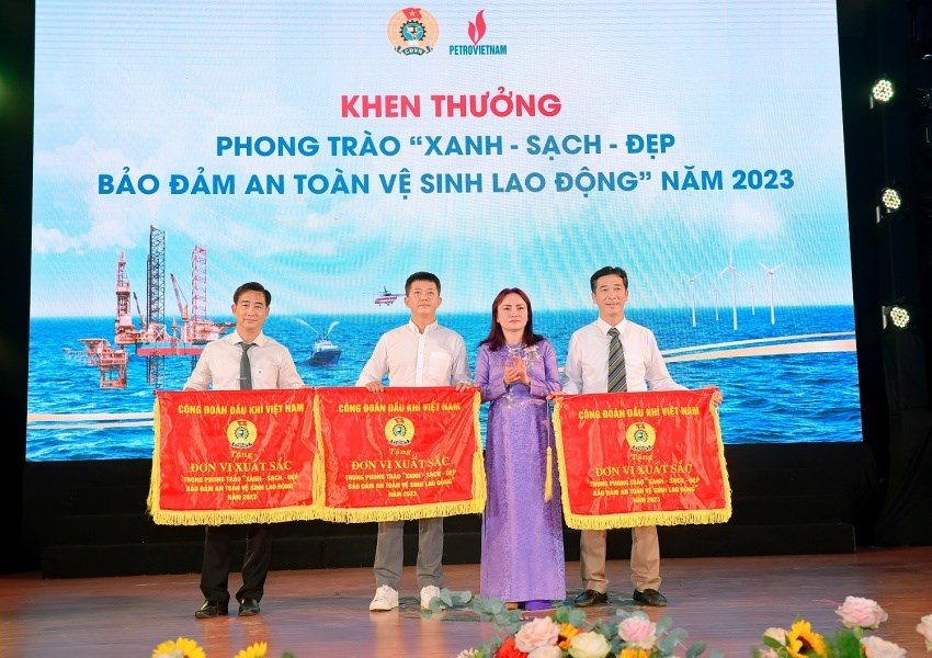 Công đoàn Dầu khí Việt Nam phát động Tháng Công nhân và tuyên dương người lao động Dầu khí tiêu biểu năm 2024 - ảnh 1