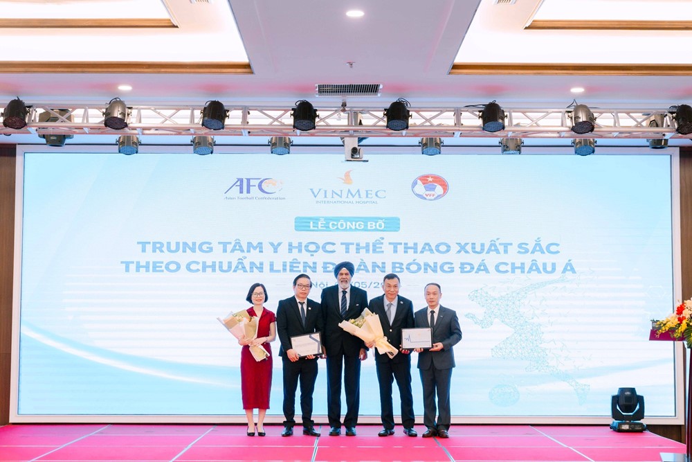 Trung tâm Y học thể thao Vinmec được công nhận xuất sắc theo chuẩn châu Á - ảnh 1