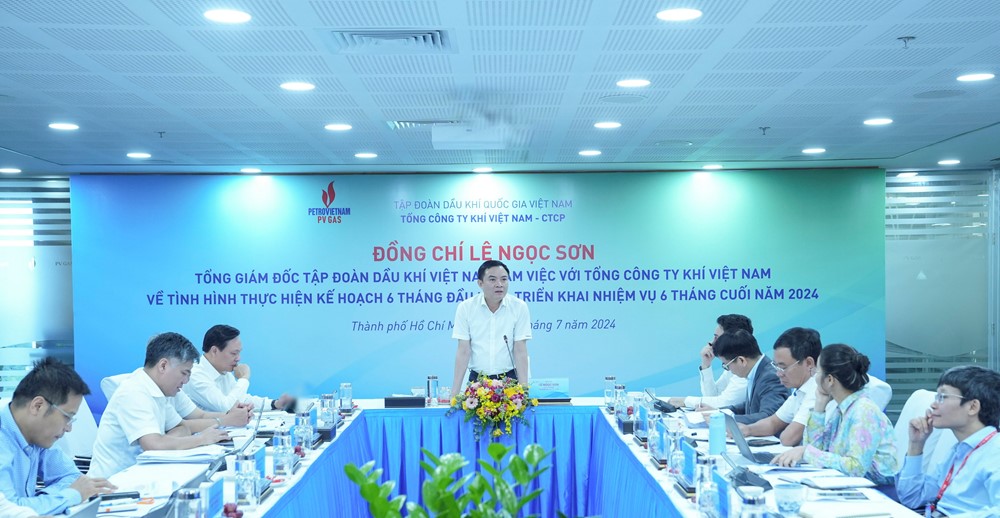 Tổng Giám đốc Petrovietnam làm việc tại PV GAS - ảnh 1