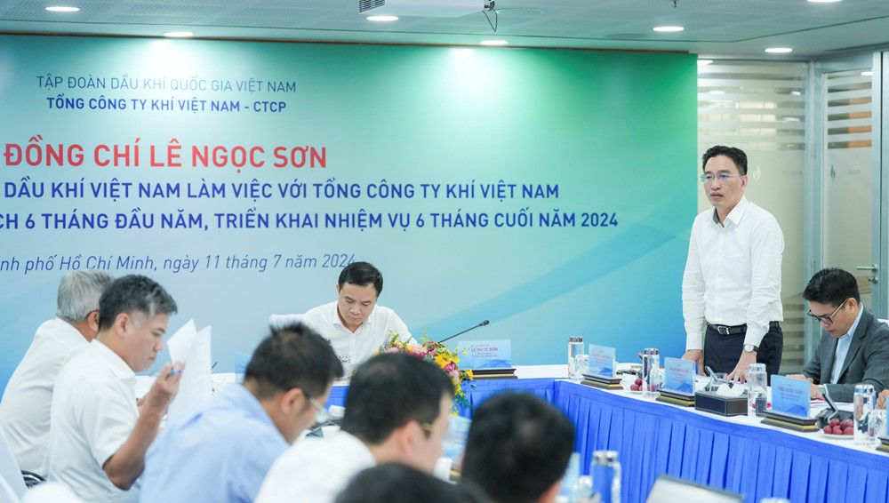 Tổng Giám đốc Petrovietnam làm việc tại PV GAS - ảnh 2