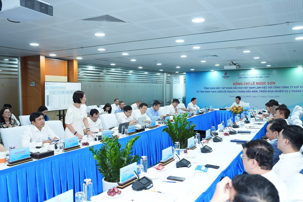 Tổng Giám đốc Petrovietnam làm việc tại PV GAS - ảnh 4
