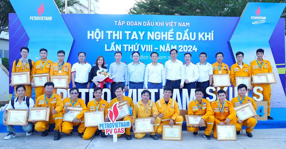 PV GAS đạt thành tích cao: Giải Nhì toàn đoàn và gần 30 giải cá nhân tại Hội thi tay nghề ngành Dầu khí lần thứ VIII - ảnh 2