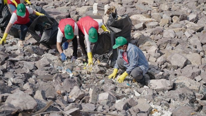 Gần 10.000 người vingroup và tình nguyện viên ra quân làm sạch bờ biển tại 28 tỉnh, thành phố  - ảnh 5
