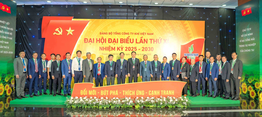 Đại hội Đại biểu Đảng bộ PV GAS lần thứ XI nhiệm kỳ 2025 – 2030: Phát triển PV GAS tiếp tục giữ vững vị thế số 1  - ảnh 1
