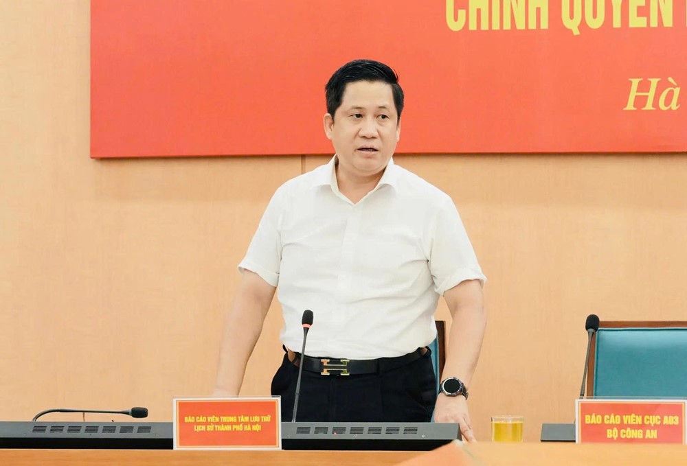 Hà Nội tổ chức tập huấn công tác bảo vệ bí mật nhà nước và an ninh thông tin - ảnh 9