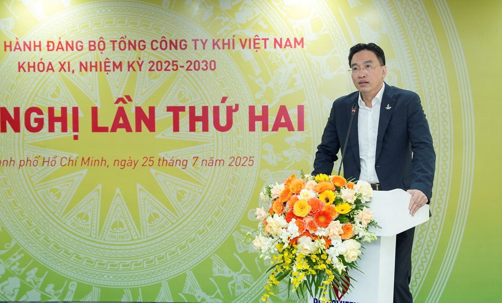 Ban Chấp hành Đảng bộ PV GAS tổ chức Hội nghị lần thứ hai, nhiệm kỳ 2025 - 2030 - ảnh 1