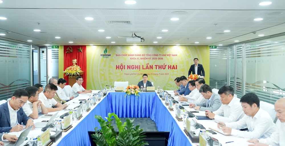 Ban Chấp hành Đảng bộ PV GAS tổ chức Hội nghị lần thứ hai, nhiệm kỳ 2025 - 2030 - ảnh 2