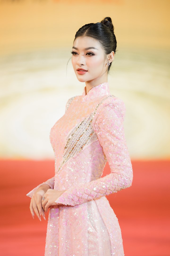 Người đẹp đổ bộ thảm đỏ bế mạc Liên hoan phim Quốc tế Hà Nội VI   - ảnh 3