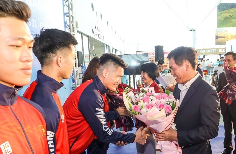 Đoàn Thể thao Việt Nam lên đường dự SEA Games 32 - ảnh 2