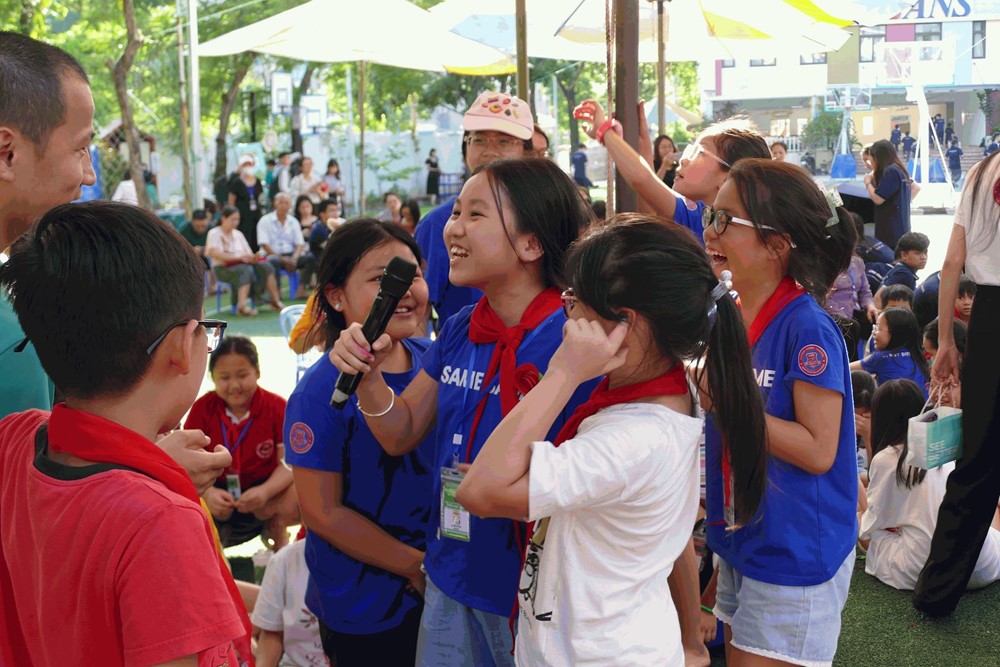 Lan toả vẻ đẹp về đạo hiếu trong các em học sinh  - ảnh 1