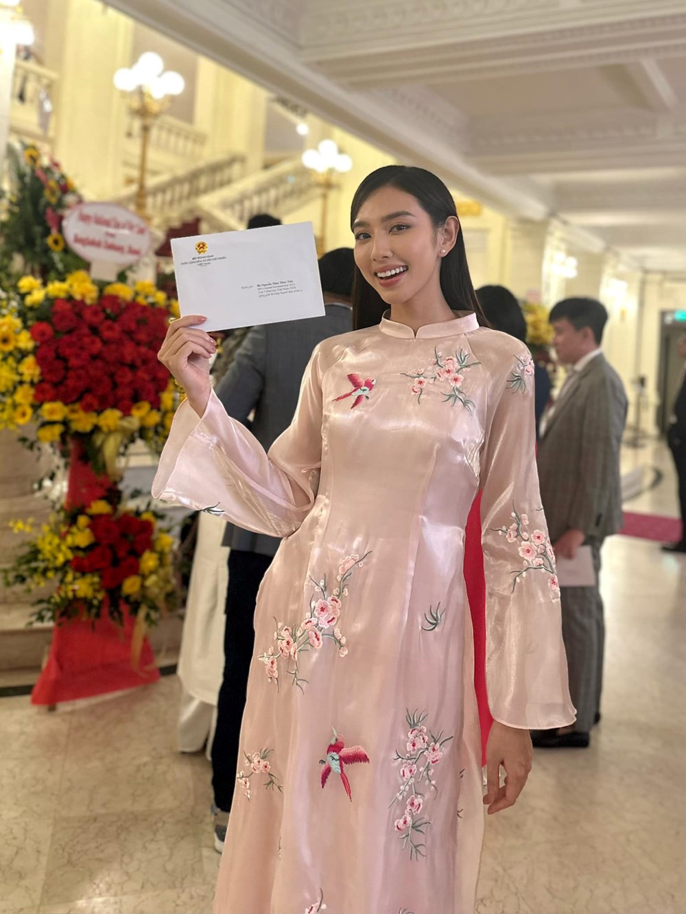 Hoa hậu Thùy Tiên bày tỏ vinh dự được tham dự Lễ kỷ niệm 78 năm Quốc khánh  - ảnh 3