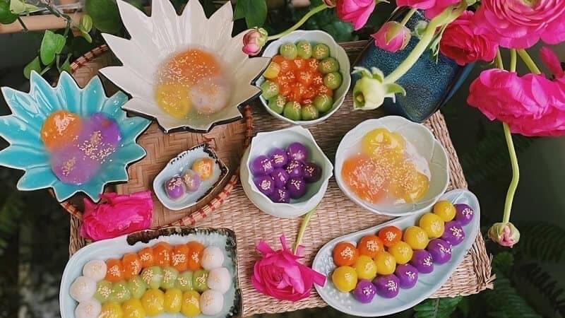 Bánh trôi độc lạ trong ngày Tết Hàn thực - ảnh 6