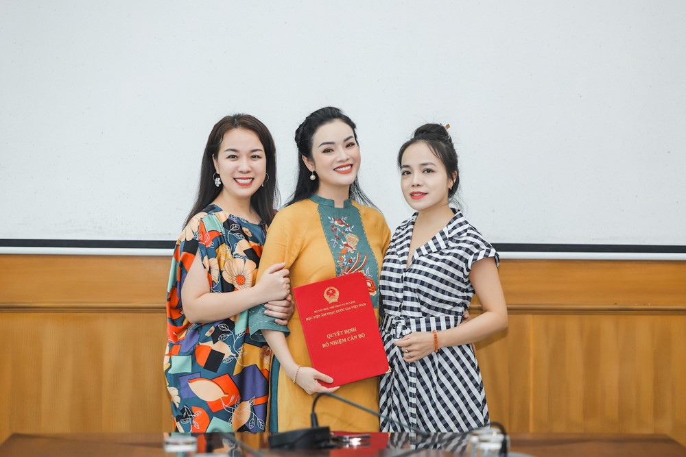 TS, NSƯT Tân Nhàn được bổ nhiệm Trưởng khoa Thanh nhạc Học viện ANQGVN - ảnh 3