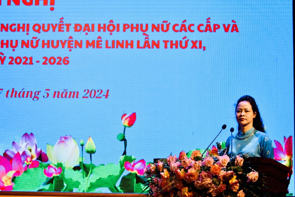 Nửa nhiệm kỳ đầu, Hội LHPN Mê Linh hoàn thành và vượt nhiều chỉ tiêu so với Nghị quyết  - ảnh 5