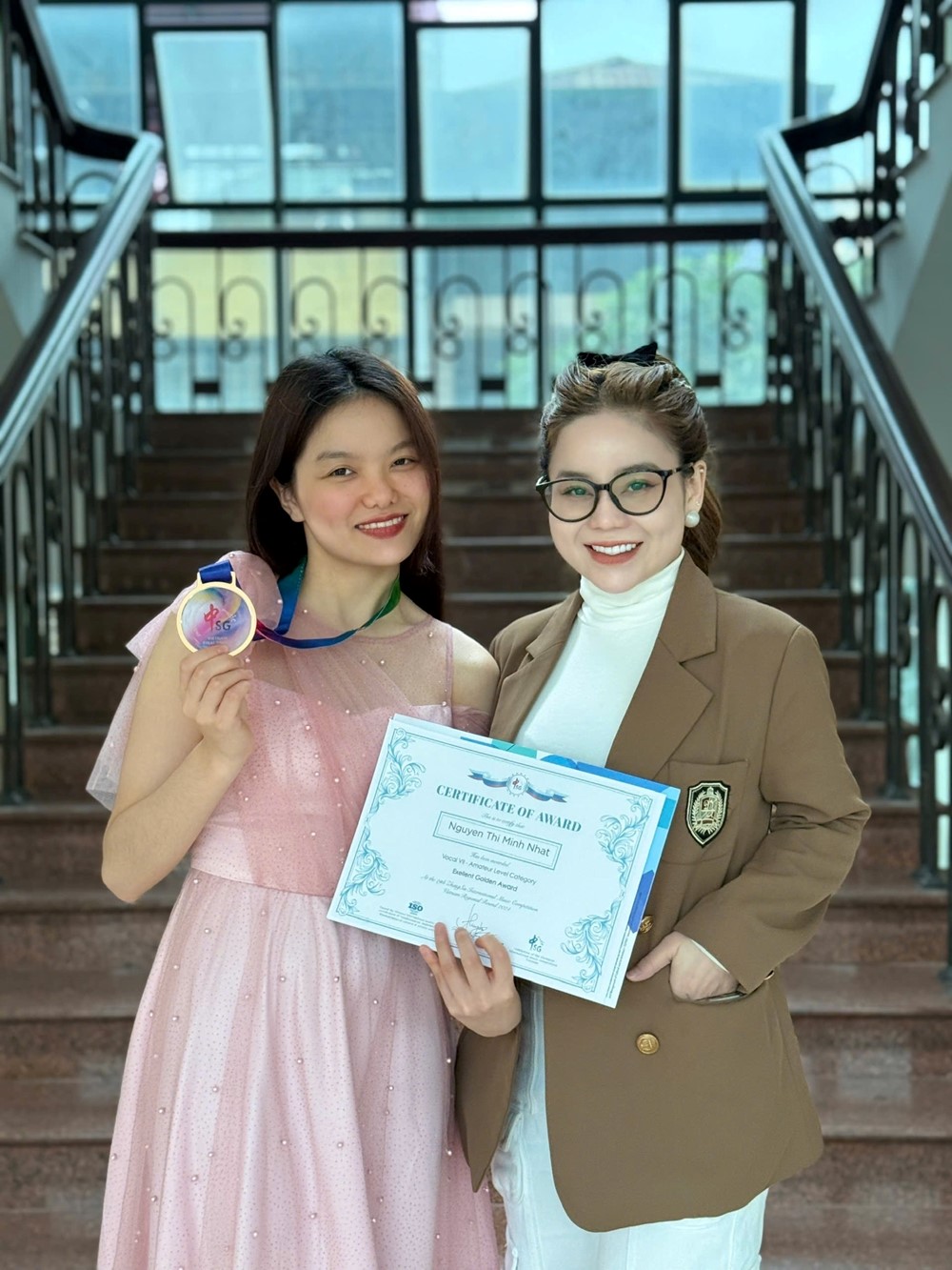 Cựu học sinh chuyên Sử trường Ams giành giải Nhất Cuộc thi Âm nhạc Quốc tế ZhongSin  - ảnh 3
