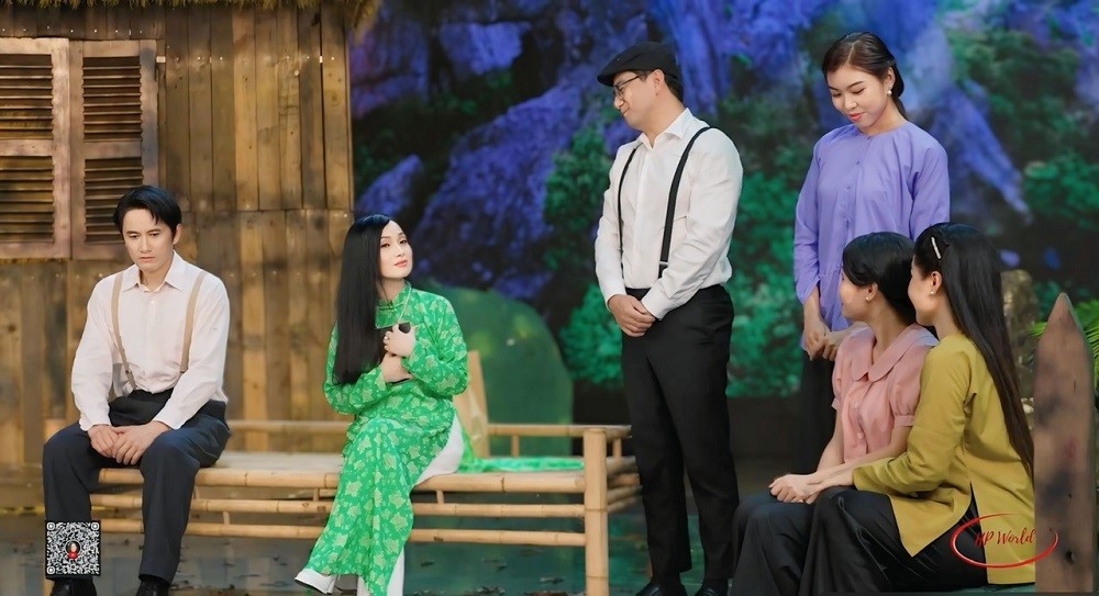 Ba chị em ca sĩ Cẩm Ly, Hà Phương, Minh Tuyết kể chuyện tình của bố mẹ ở “Mẹ và quê hương” - ảnh 4