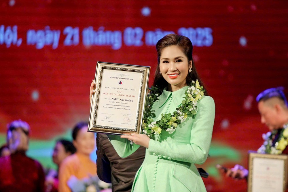 NSƯT Như Huỳnh được vinh danh diễn viên cải lương xuất sắc với vai Công chúa An Tư  - ảnh 1