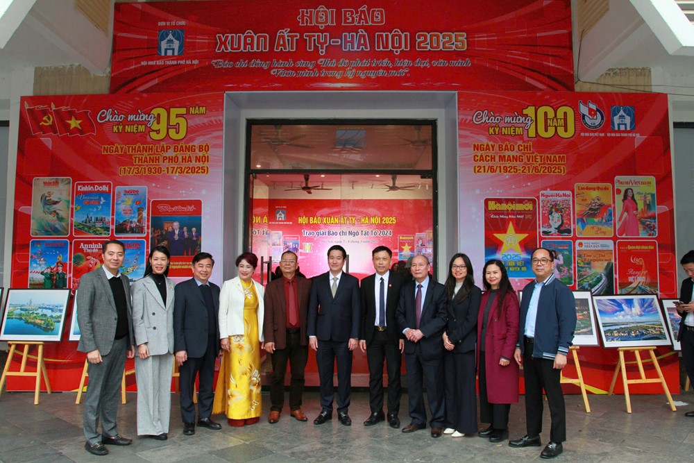“Báo chí đồng hành cùng Thủ đô phát triển, hiện đại, văn minh - vươn mình trong kỷ nguyên mới” - ảnh 4