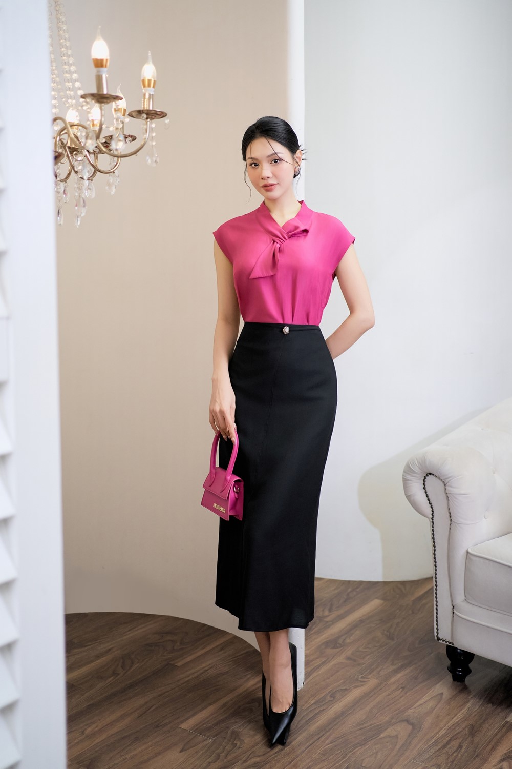 Gam màu dịu dàng cho set đồ công sở  - ảnh 8