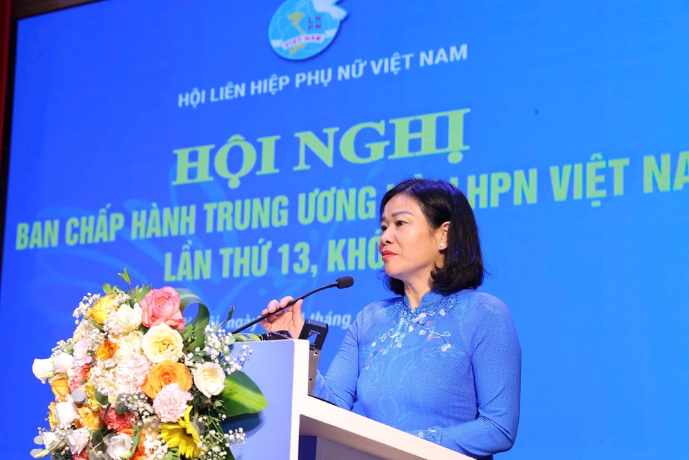 Khai mạc Hội nghị lần thứ 13 Ban Chấp hành TƯ Hội LHPN Việt Nam khóa XIII với nhiều nội dung quan trọng  - ảnh 2