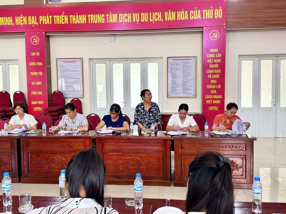 Hội LHPN Phường Phú Thượng sẵn sàng vận hành thử nghiệm bộ máy  - ảnh 3