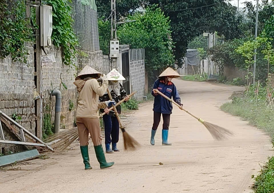 Xã Yên Xuân (mới) trang hoàng rực rỡ, sẵn sàng cho Lễ công bố Quyết định thành lập   - ảnh 1