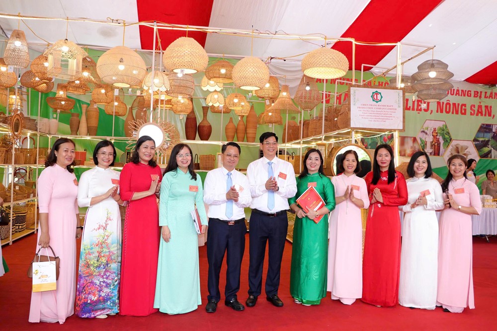 Quảng Bị trưng bày sản phẩm truyền thống và OCOP chào mừng Đại hội Đảng bộ xã lần I - ảnh 5
