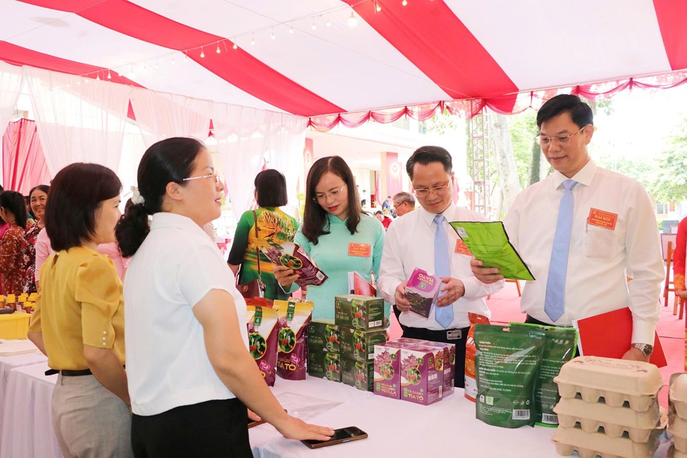 Quảng Bị trưng bày sản phẩm truyền thống và OCOP chào mừng Đại hội Đảng bộ xã lần I - ảnh 3