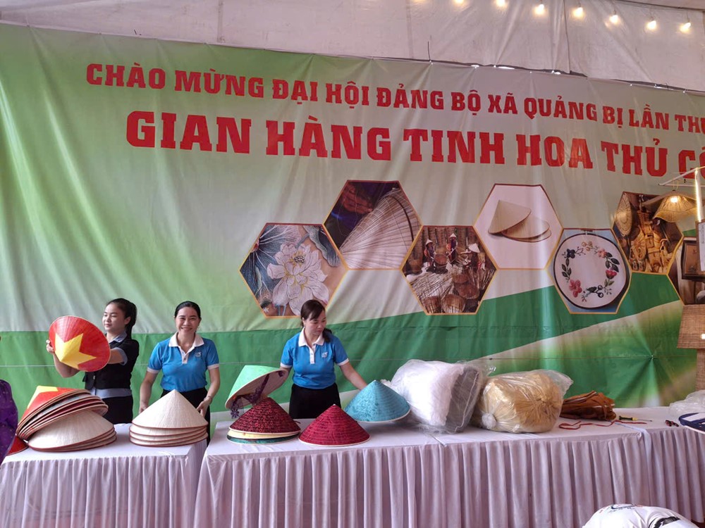 Quảng Bị trưng bày sản phẩm truyền thống và OCOP chào mừng Đại hội Đảng bộ xã lần I - ảnh 8
