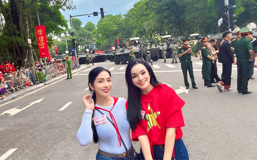 NSƯT Tân Nhàn tự hào khi được hòa giọng ở Lễ diễu binh, diễu hành  - ảnh 1