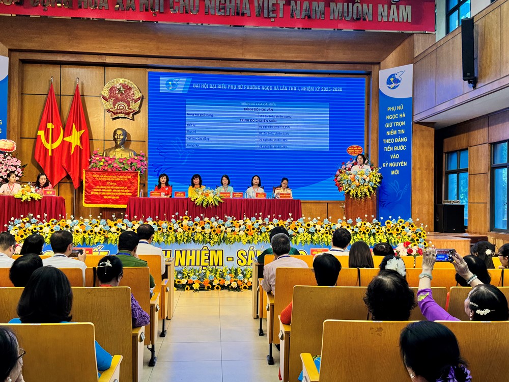 Hội LHPN phường Ngọc Hà phấn đấu có nhiều hơn nữa gương phụ nữ là người tốt, việc tốt điển hình cấp thành phố - ảnh 1